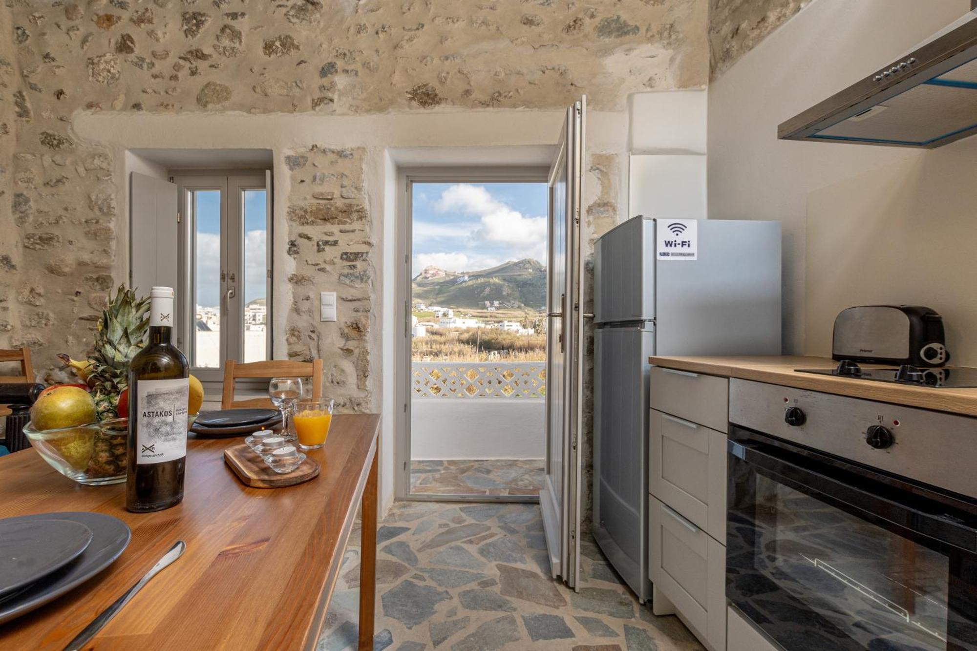 Ferienwohnung The White Stone House Naxos City Exterior foto