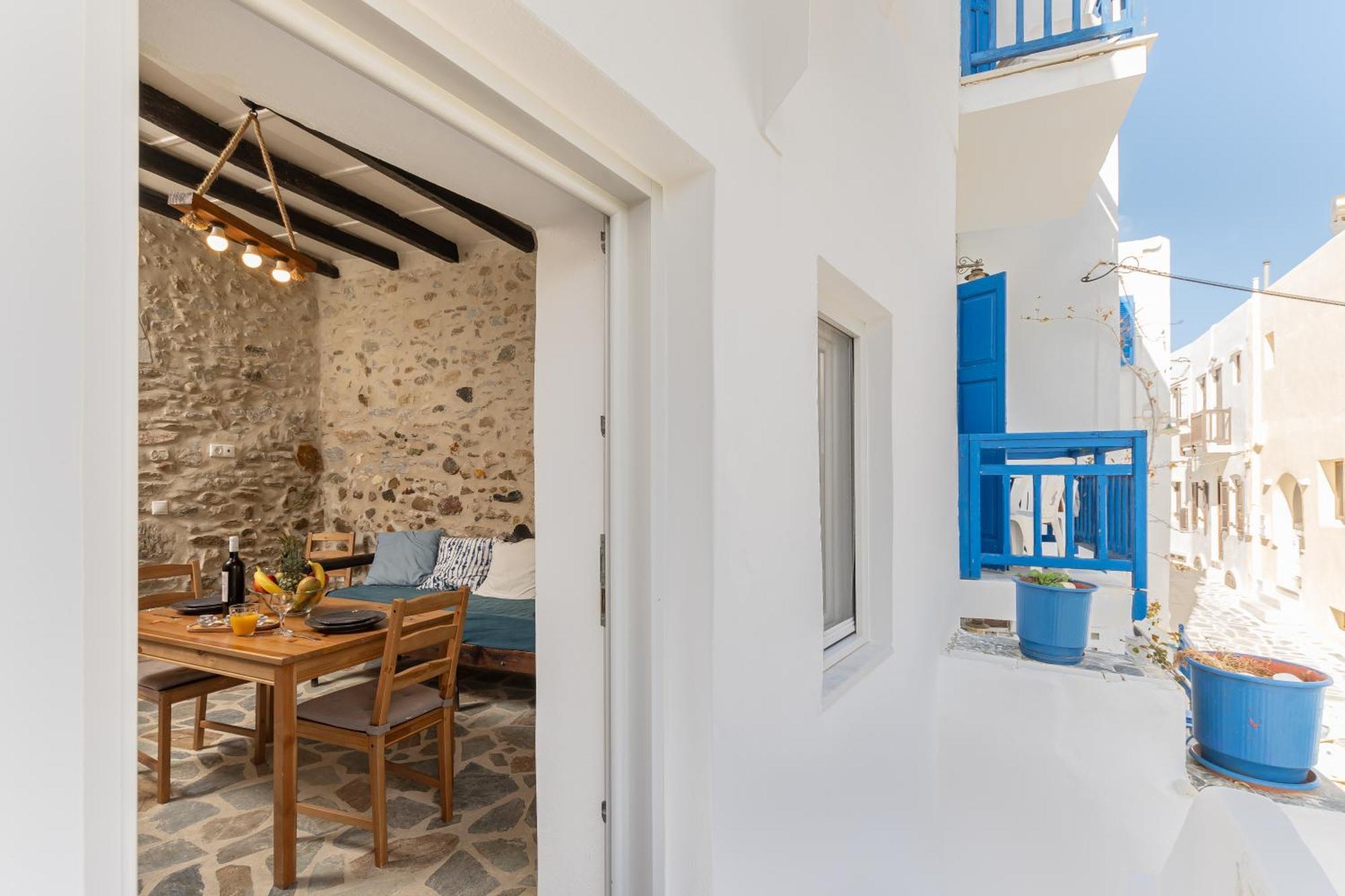 Ferienwohnung The White Stone House Naxos City Exterior foto
