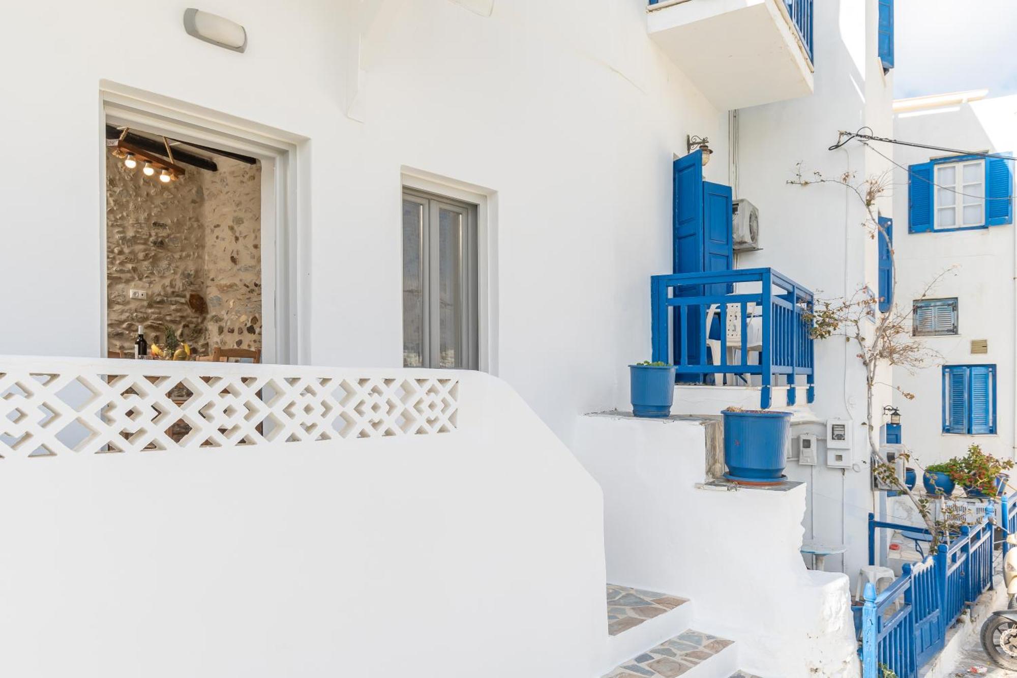 Ferienwohnung The White Stone House Naxos City Exterior foto